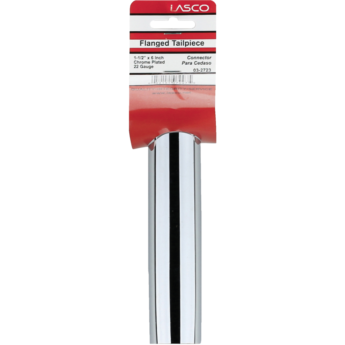 Lasco 1-1/2 In. x 6 In. Chrome Plated Tailpiece Image 2
