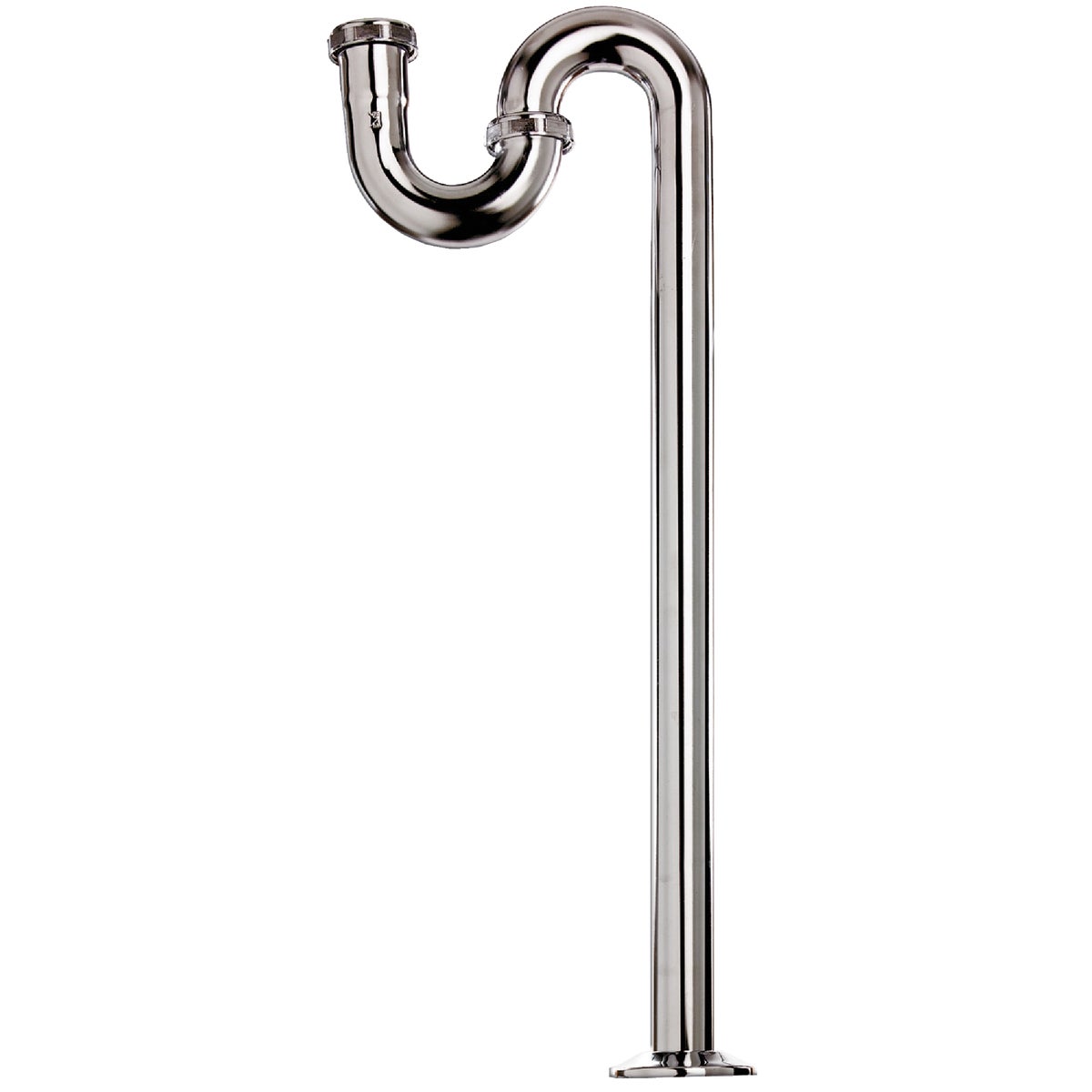 Keeney 1-1/2 In. x 20-1/2 In. Chrome-Plated S-Trap