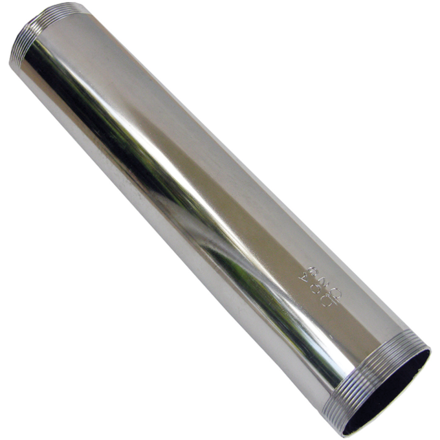 Lasco 1-1/4 In. x 12 In. Chrome Plated Threaded Tube Image 1