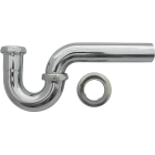 Lasco 1-1/2 In. Chrome Plated P-Trap Image 1