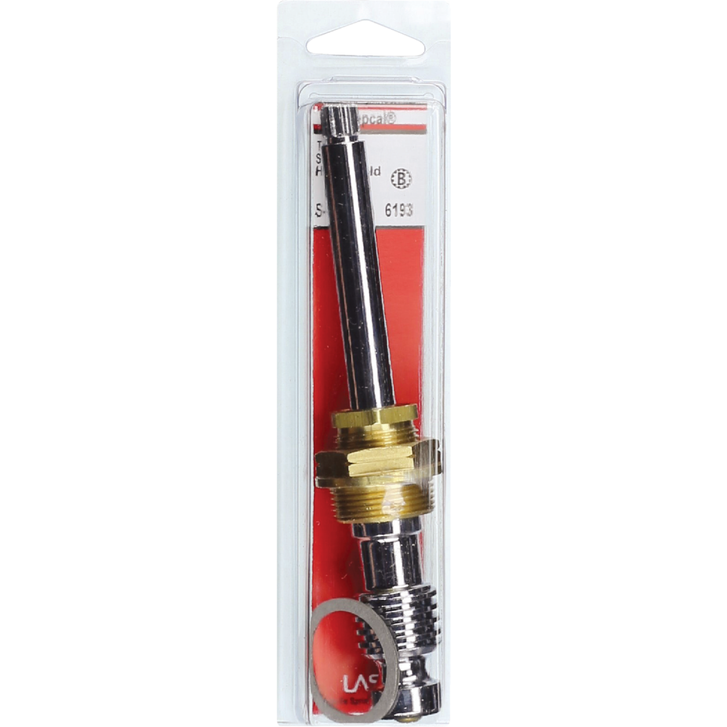 Lasco Repcal #6193 Hot/Cold Brass Assembly Bathtub Stem Image 2