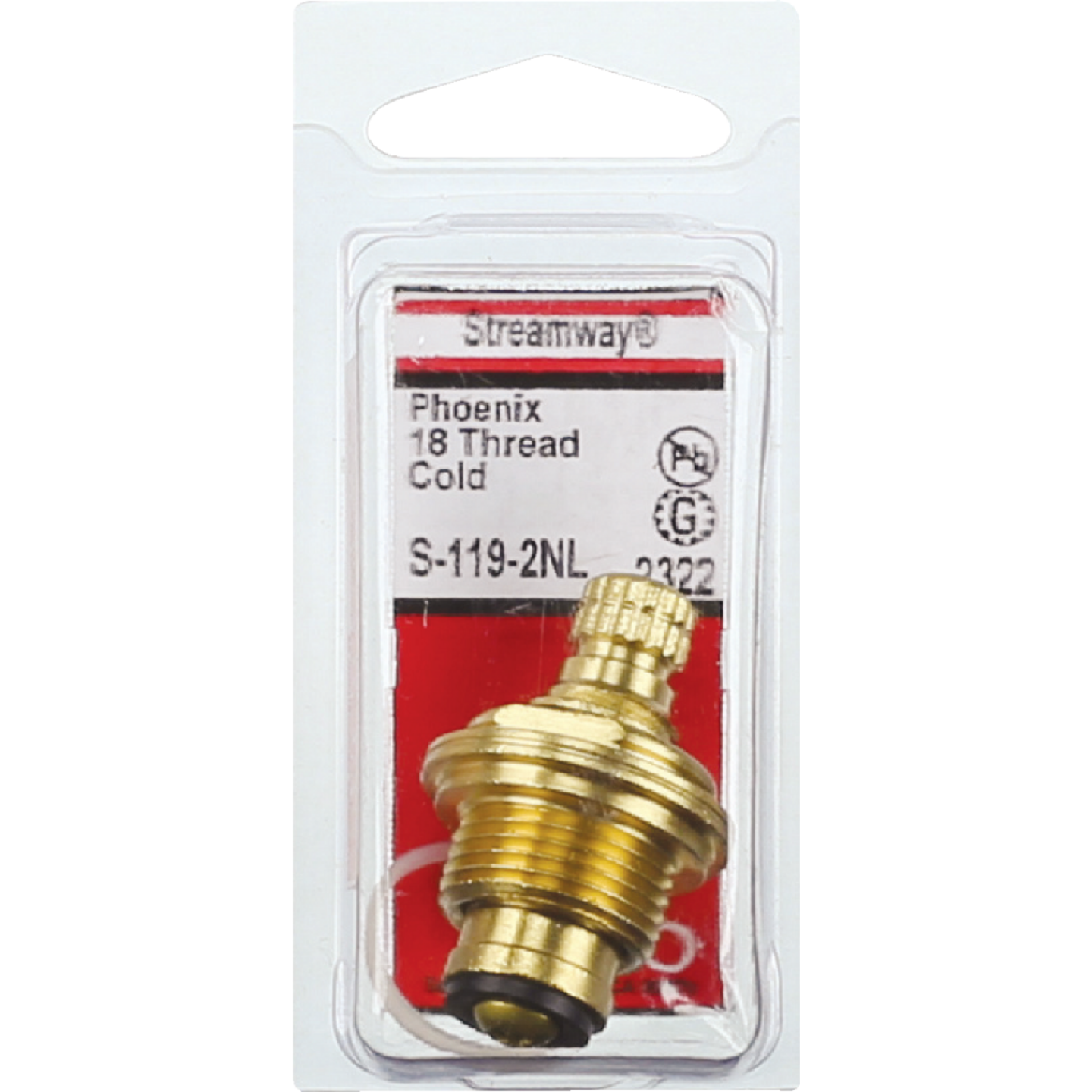 Lasco Cold Water Kitchen/Bathroom Sink Faucet Stem for Streamway Image 2