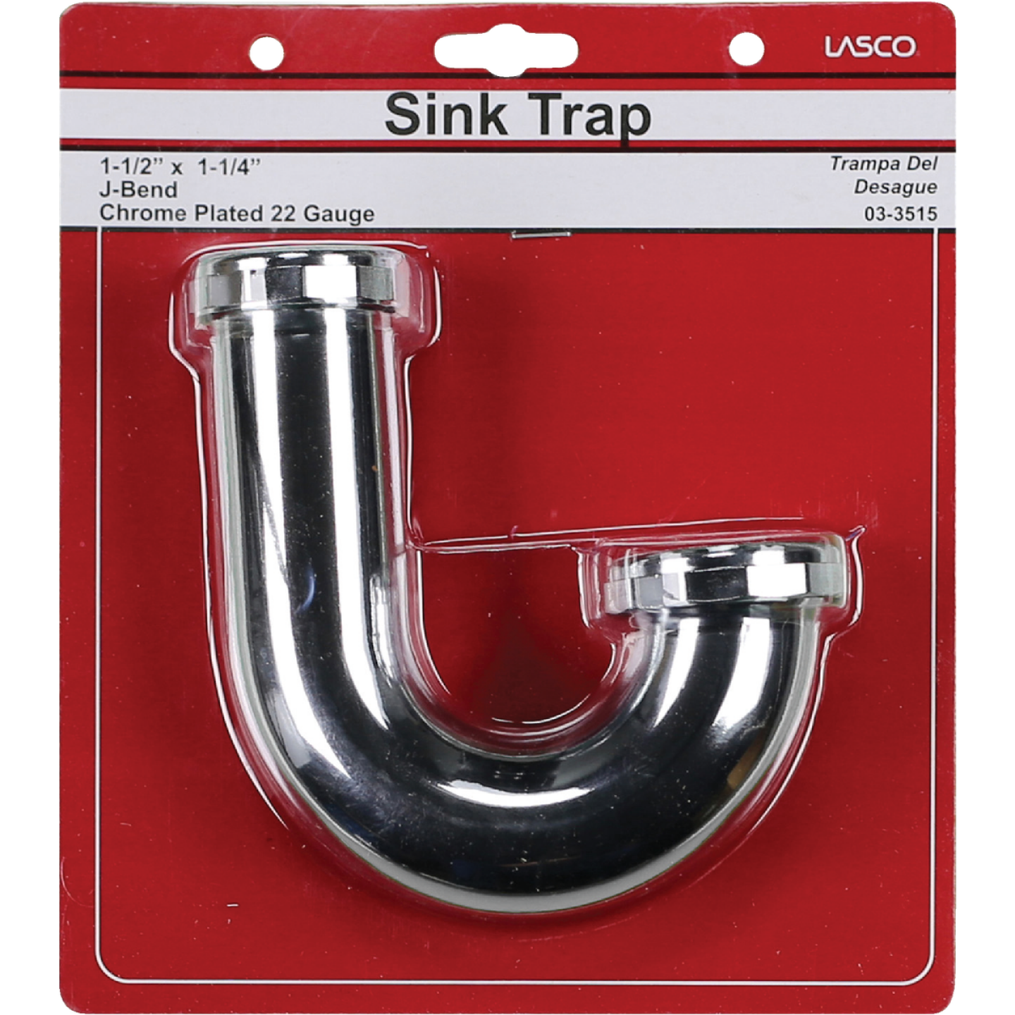 Lasco 1-1/2 In. x 1-1/4 In. Chrome Plated J-Bend Image 2