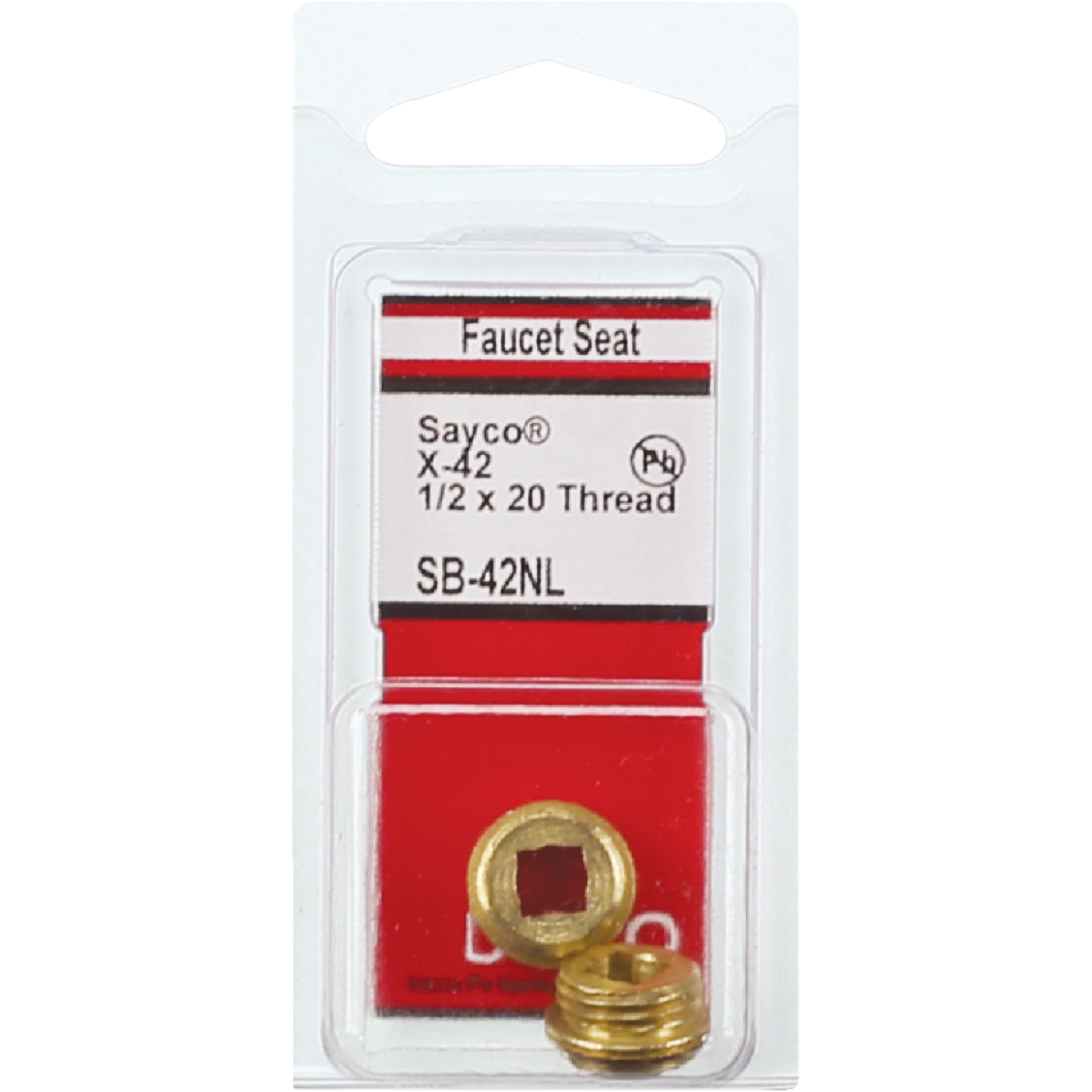 Lasco Sayco 20 In. Thread Size Bibb Seat (2-Pack) Image 2