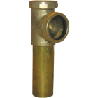 Lasco 1-1/2 In. Rough Brass End Outlet Tee Image 1