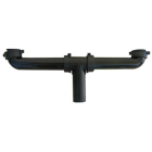 Lasco 1-1/2 In. x 16 In. Black Plastic Center Outlet Waste Image 1