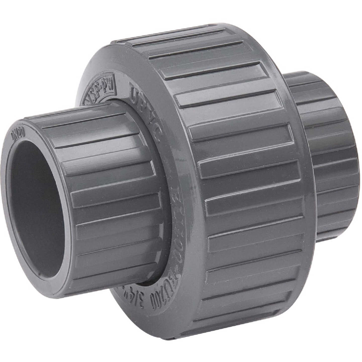 B&K 1-1/2 In. Solvent Schedule 80 PVC Union Image 1