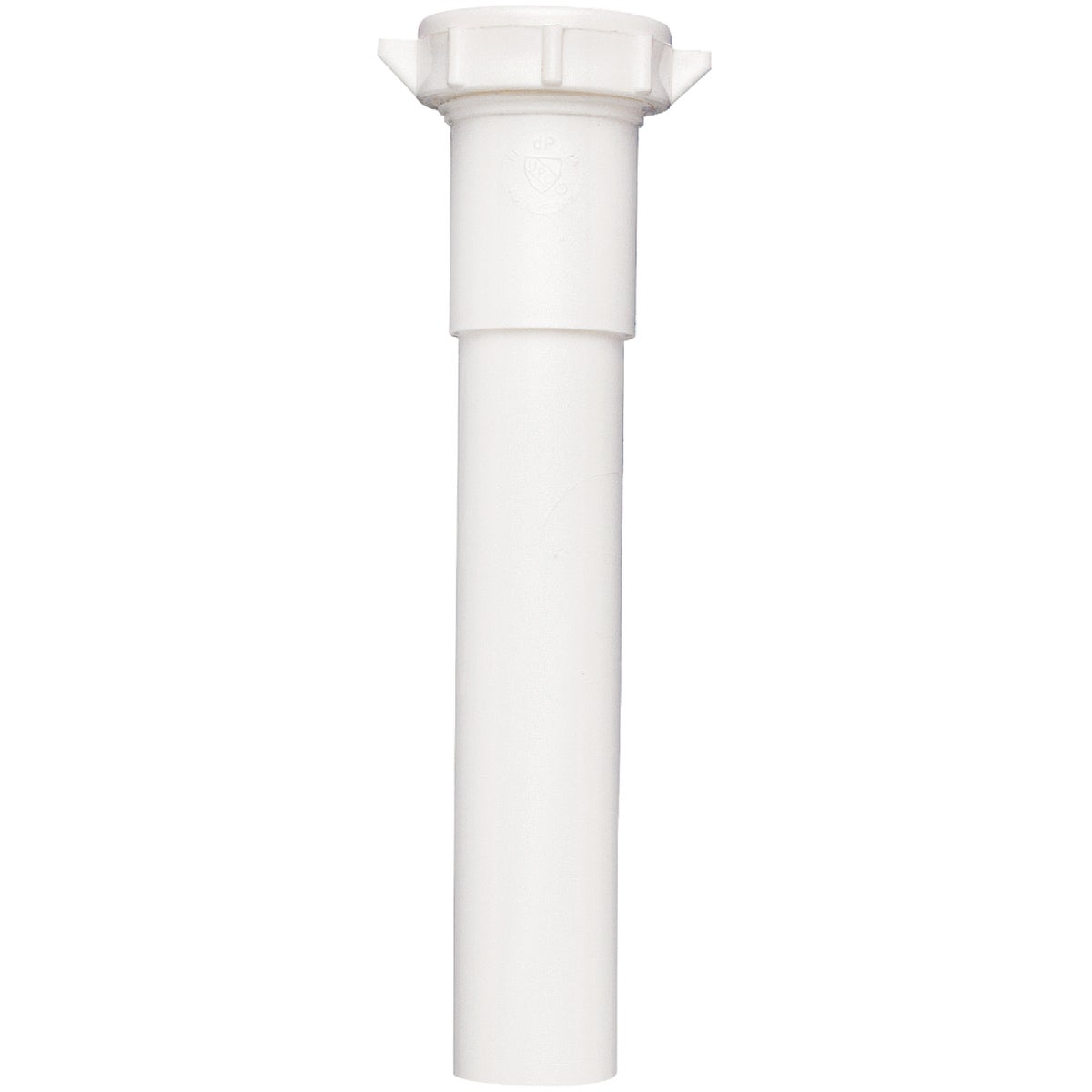 Keeney 1-1/2 In. x 12 In. White Plastic Extension Tube Image 2