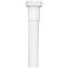 Keeney 1-1/2 In. x 12 In. White Plastic Extension Tube Image 2