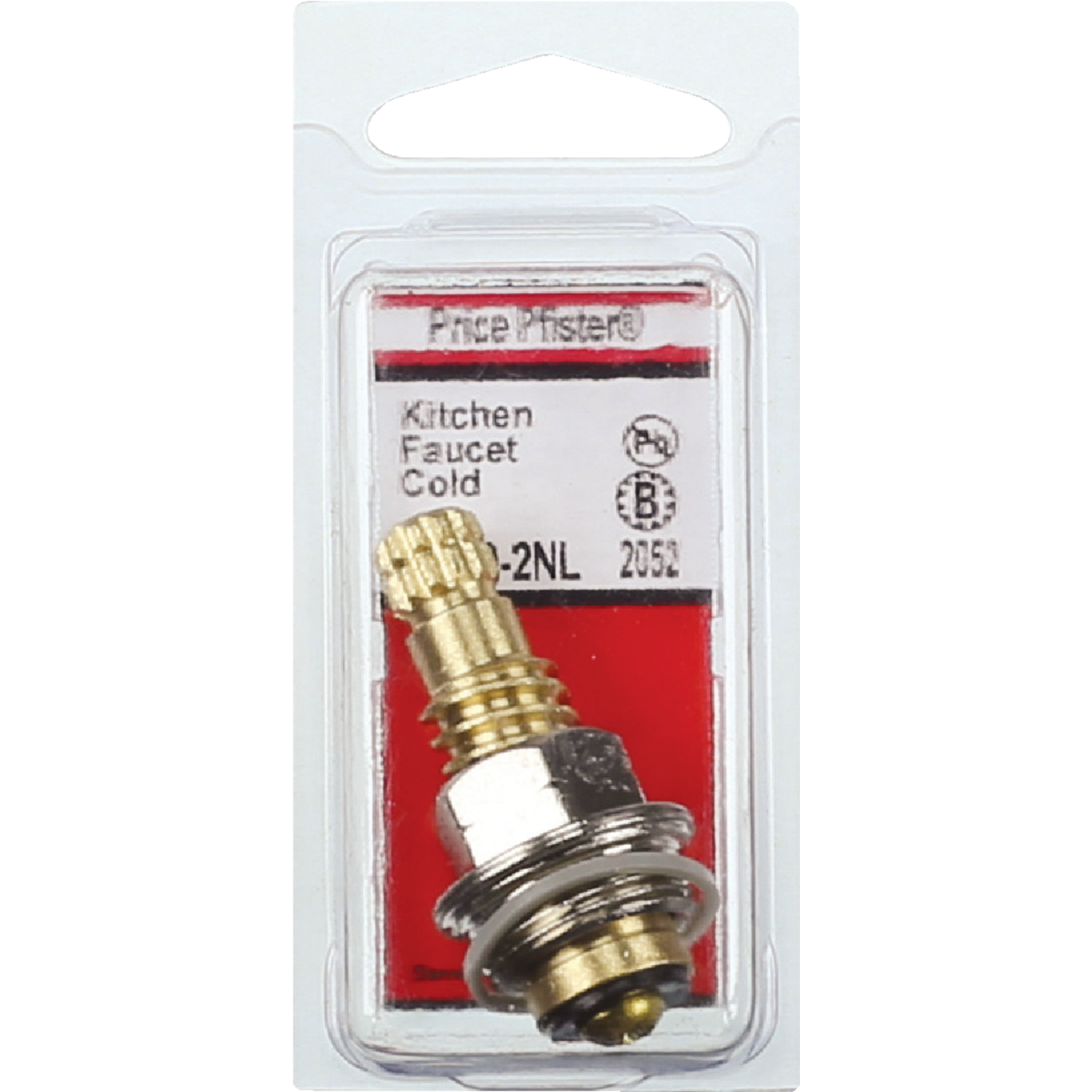 Lasco Cold Water Price Pfister No. 2051 or No. 2052 Faucet Stem Image 2