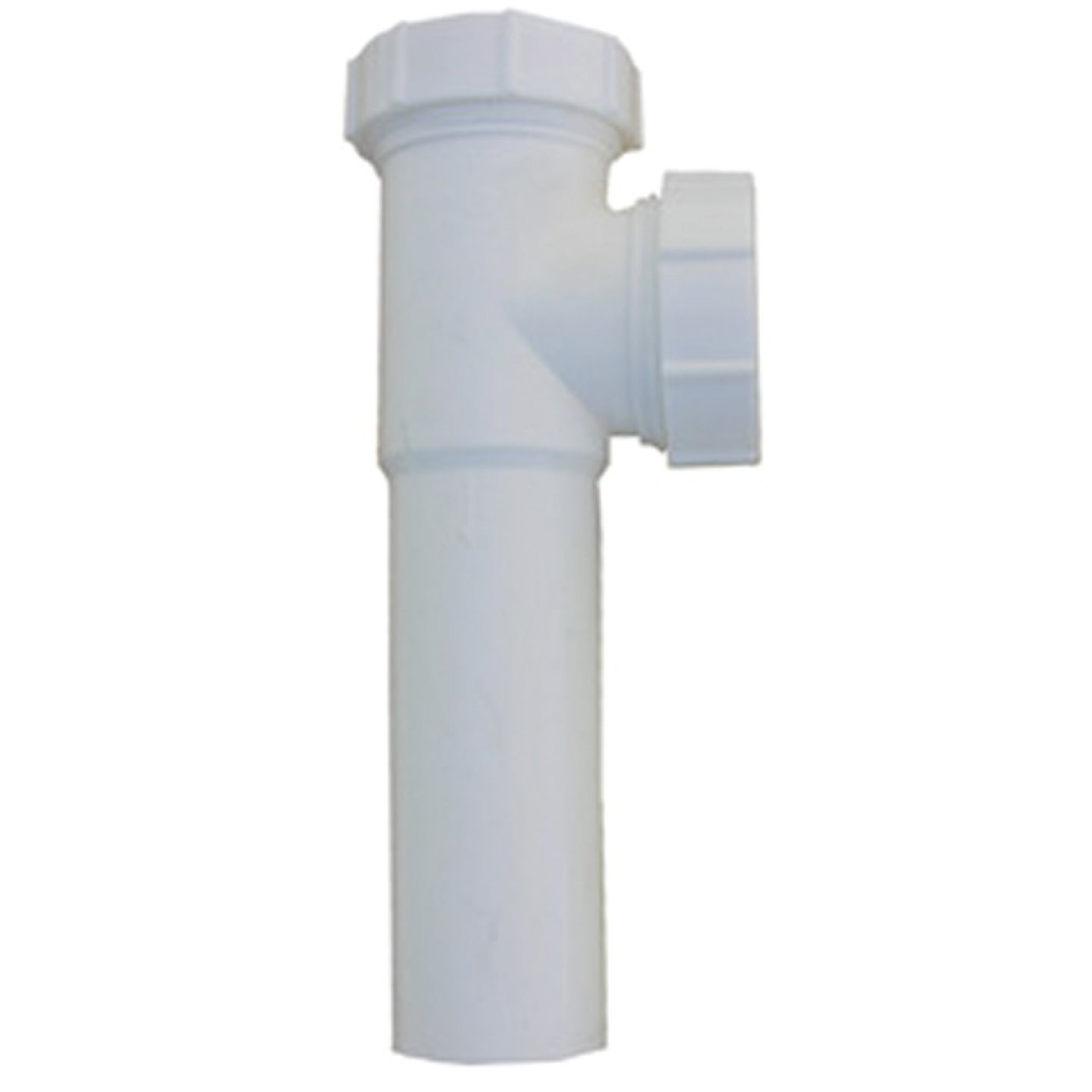 Lasco 1-1/2 In. OD White Plastic End Outlet Tee Image 1