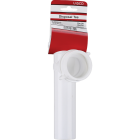 Lasco 1-1/2 In. OD White Plastic End Outlet Tee Image 2