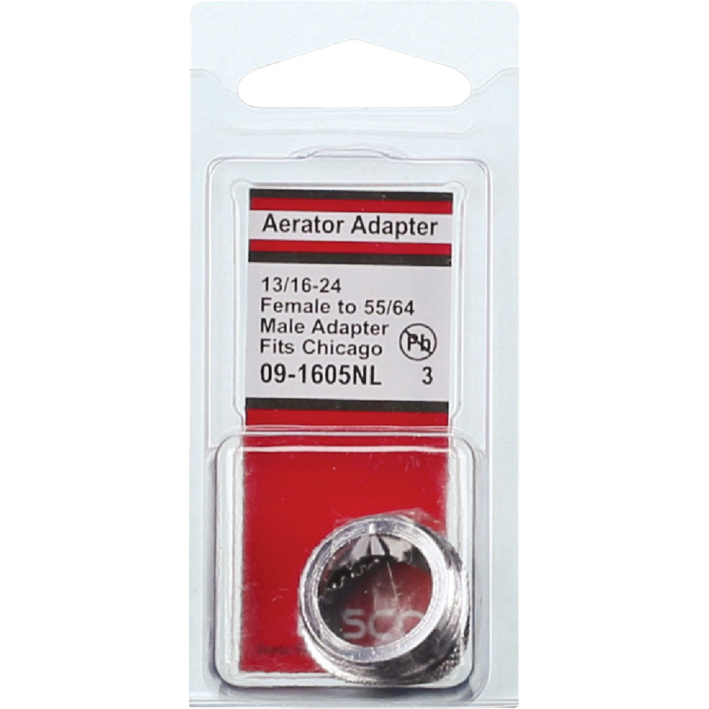 Lasco Female to Male Faucet Adapter, Fits Chicago Image 2