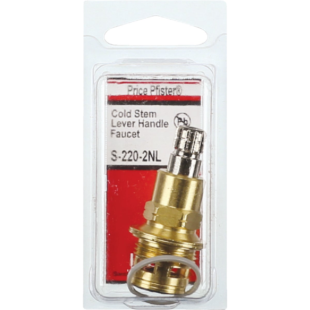 Lasco Cold Water Price Pfister Hydro Seal No. 2072 Faucet Stem Image 2