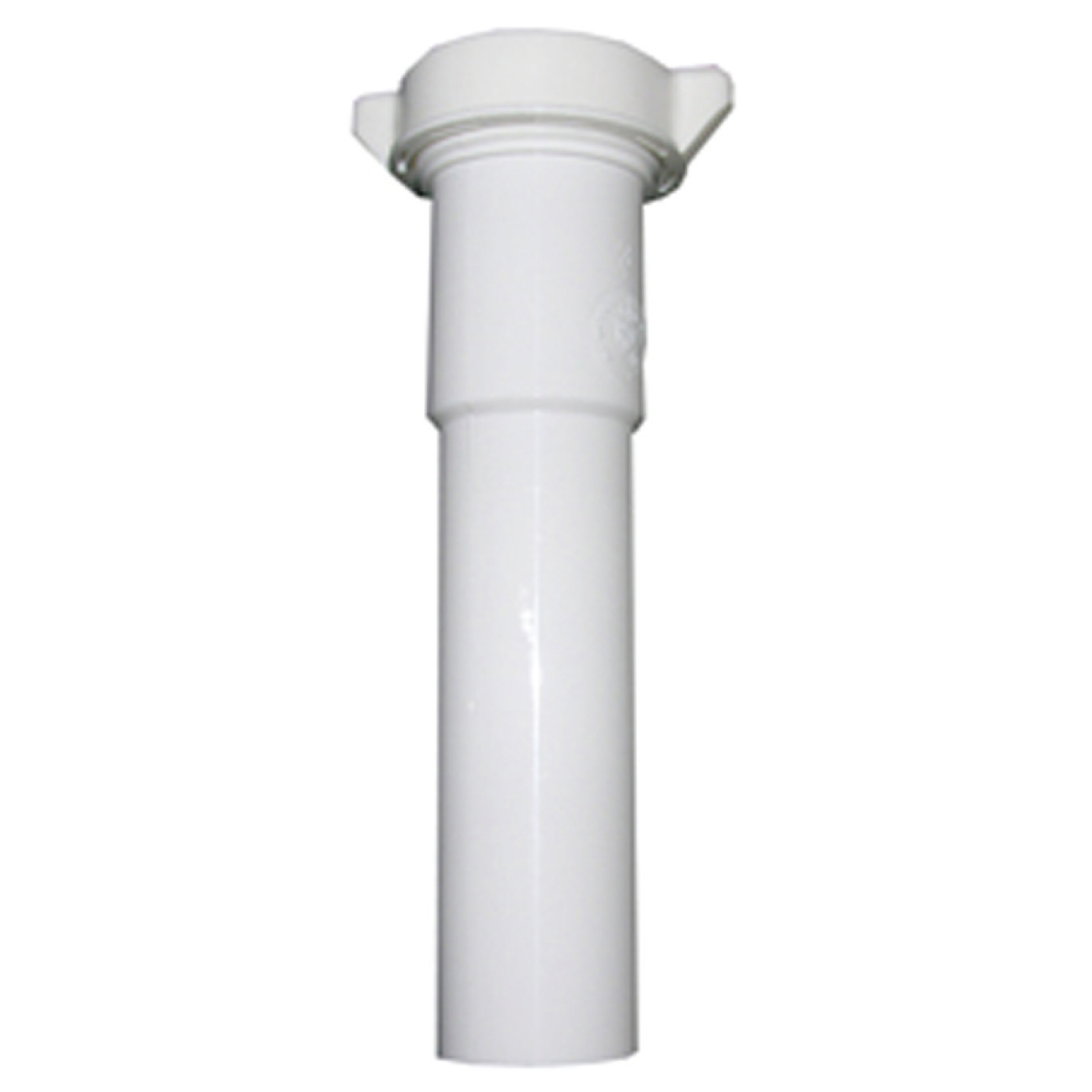 Lasco 1-1/2 In. OD x 6 In. White Plastic Extension Tube Image 1