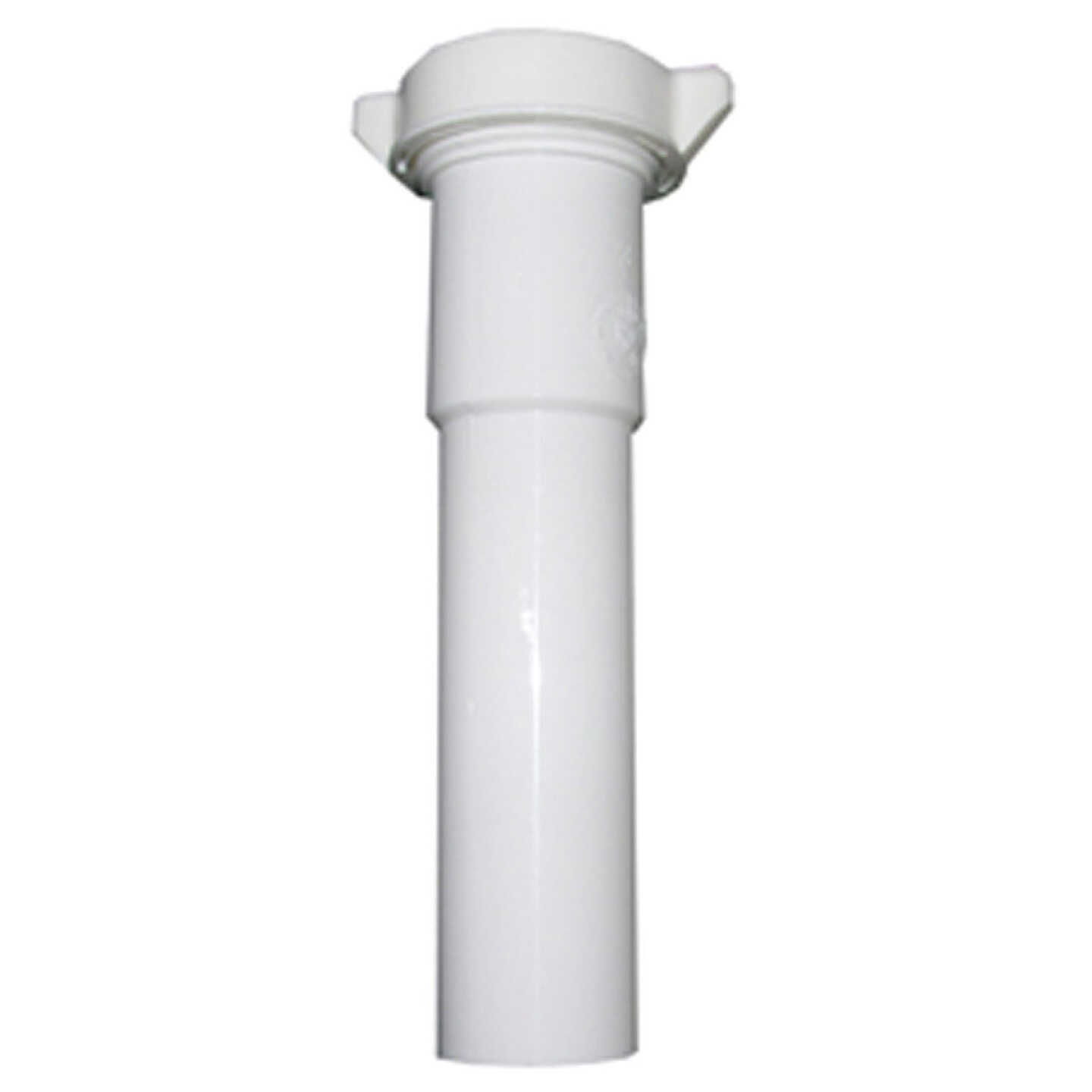 Lasco 1-1/2 In. OD x 8 In. White Plastic Extension Tube Image 1