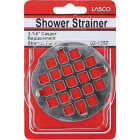 Lasco 3-1/4 In. Chrome Snap-In Shower Drain Strainer Image 2