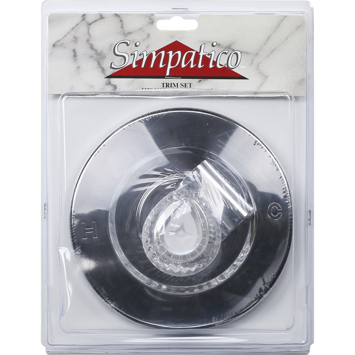 Lasco Moen Chateau Tub & Shower Trim Kit, Chrome Image 2