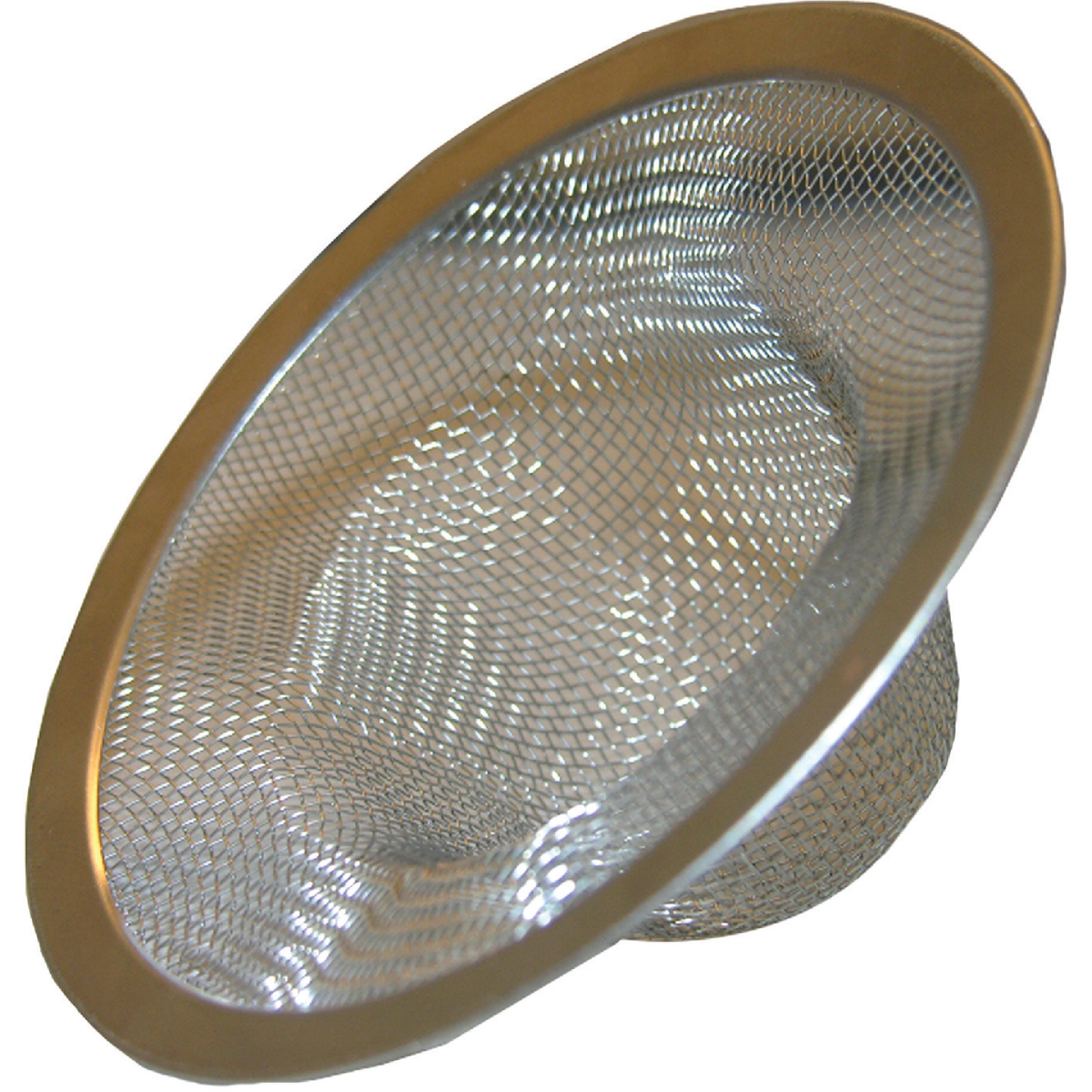 Lasco 2-3/4 In. Mesh Tub Drain Strainer with Chrome Finish Image 1