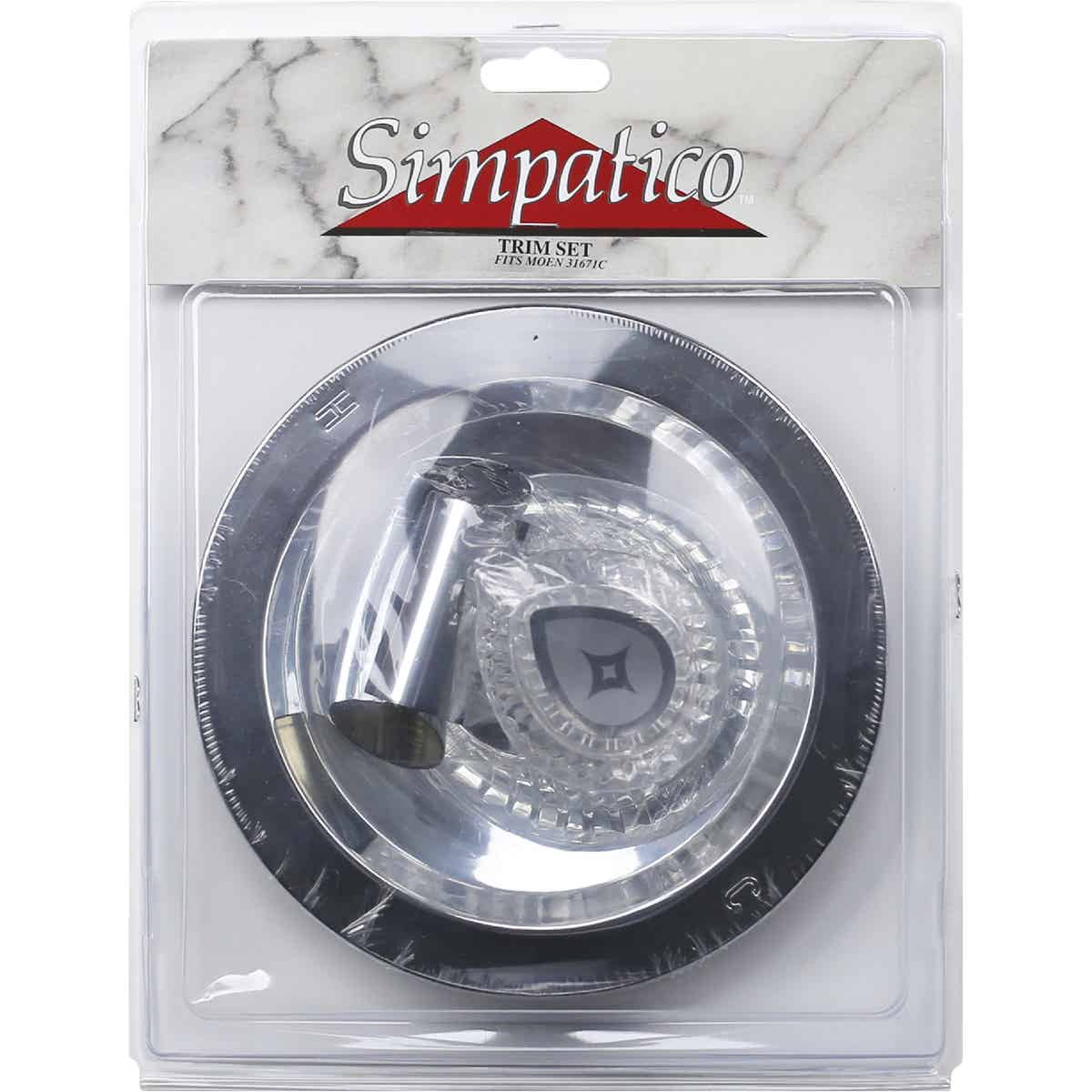 Lasco Legend Tub & Shower Trim Kit, Chrome Image 2