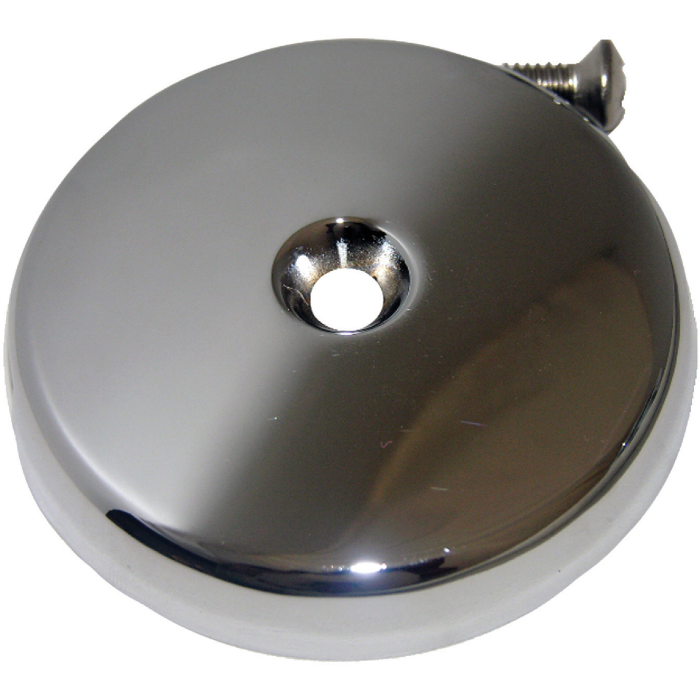 Lasco One-Hole Chrome Bath Drain Face Plate Image 1