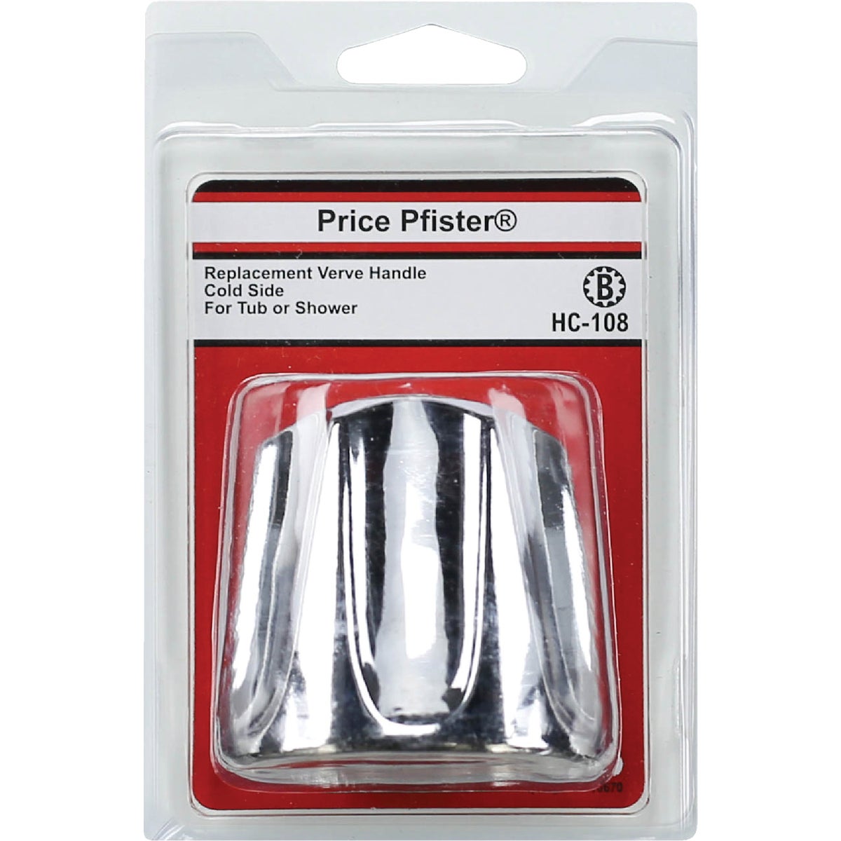 Lasco Price Pfister Round Handle Large Tub & Shower Handle Kit Image 2