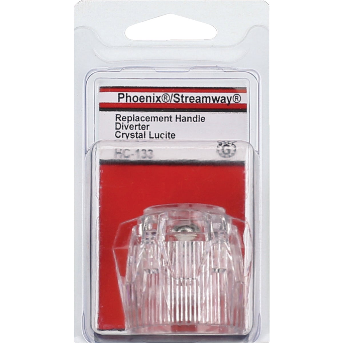 Lasco Streamway Diverter Clear Tub & Shower Handle Kit Image 2