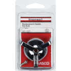 Lasco Streamway 3-Point Hot Chrome Tub & Shower Handle Kit Image 2