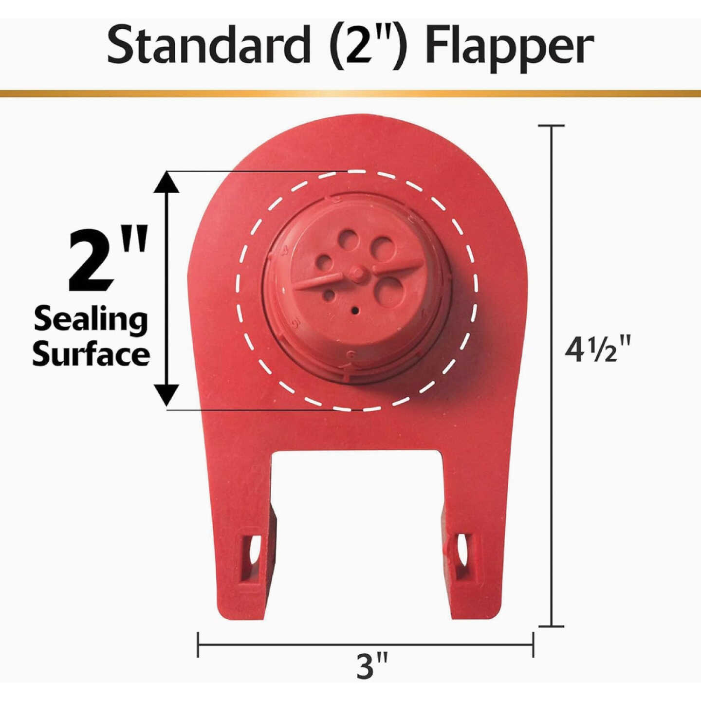 Korky QuietFILL Platinum Fill Valve & 2 In. Flapper Kit Image 4