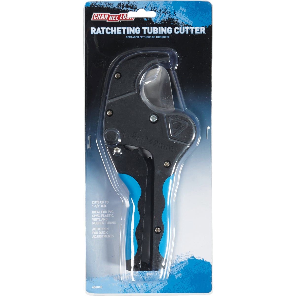 Channellock Up to 1-5/8 In. Ratcheting PVC Plastic Tubing Cutter Image 2