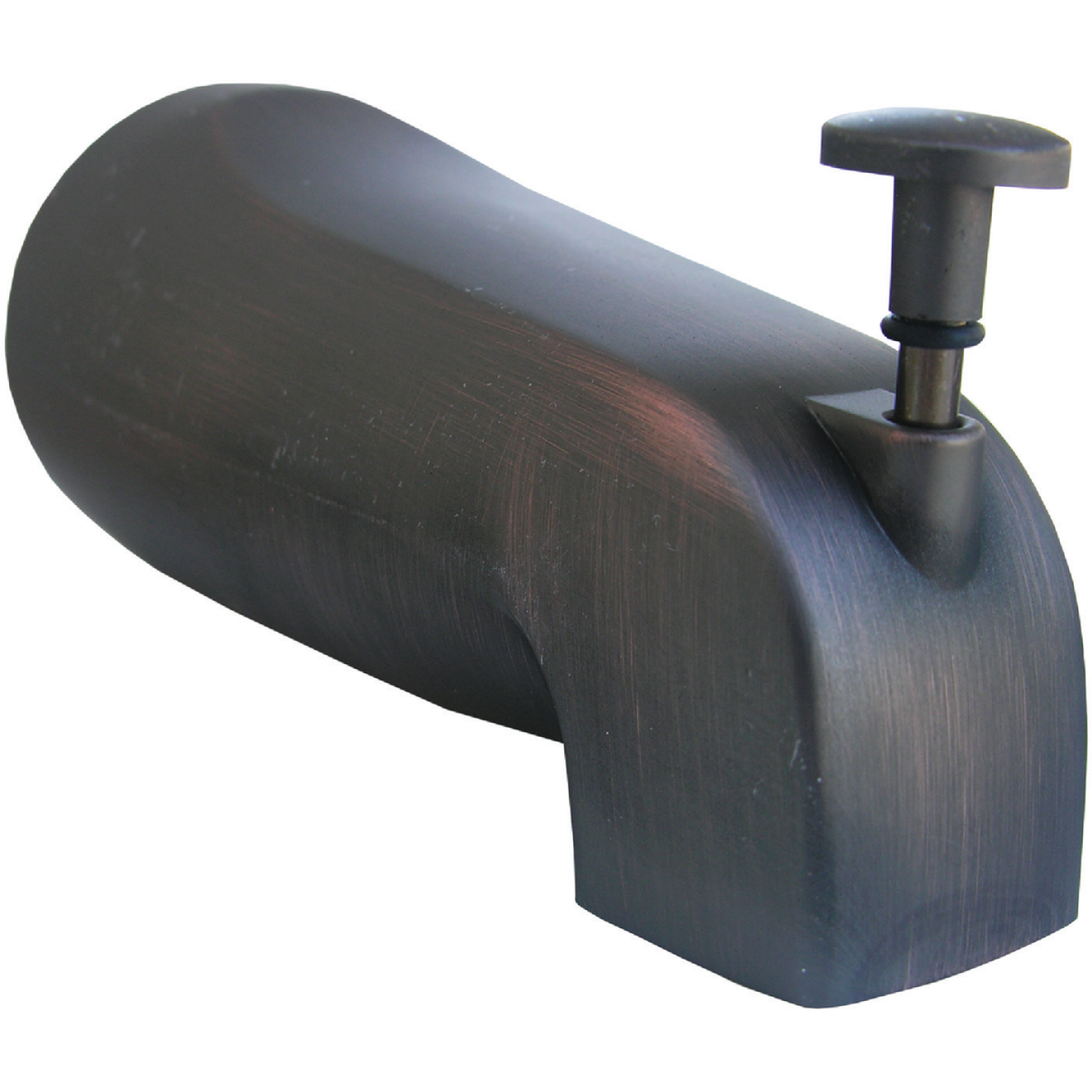 Lasco 4-Way Oil Rubbed Bronze Bathtub Spout with Diverter Image 1