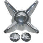 Lasco American Standard Colony, Diverter Hot & Cold Buttons Chrome Tub & Shower Handle Kit Image 1