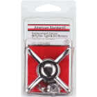 Lasco American Standard Colony, Diverter Hot & Cold Buttons Chrome Tub & Shower Handle Kit Image 2