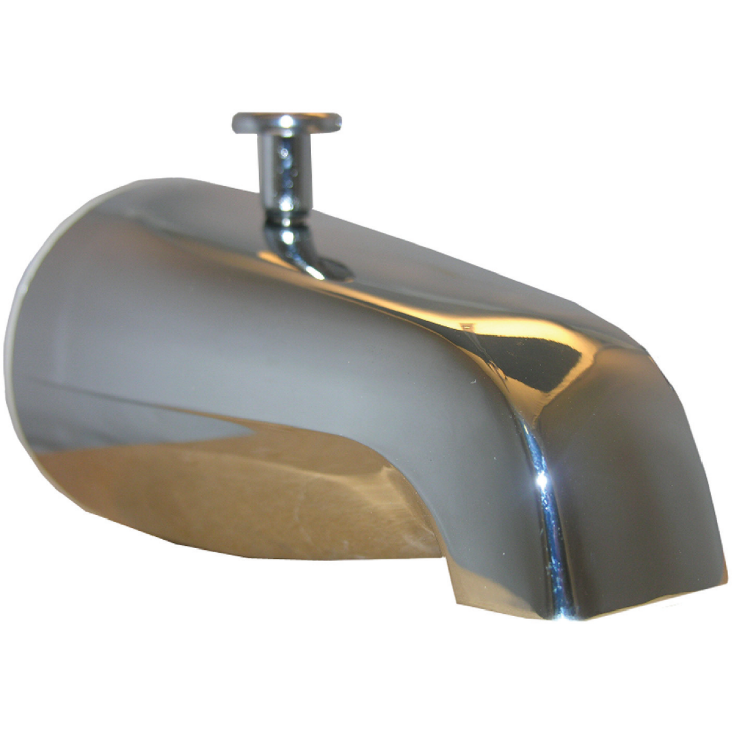 Lasco 1/2 In. or 3/4 In. Chrome Bathtub Spout with Diverter Image 1