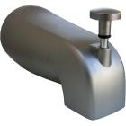 Lasco 4-Way Satin Nickel Bathtub Spout with Diverter Image 1
