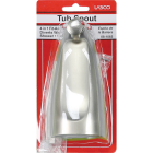 Lasco 4-Way Satin Nickel Bathtub Spout with Diverter Image 2