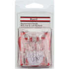 Lasco Moen Round with Hot & Cold Buttons Clear Tub & Shower Handle Kit Image 2