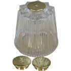 Lasco Price Pfister Round Large Tub & Shower Handle Kit Image 1