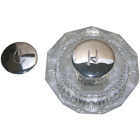 Lasco Price Pfister Mobile Home Handle with Hot & Cold Buttons Clear Tub & Shower Handle Kit Image 1