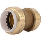 SharkBite 1 In. CTS X PVC Brass Push-to-Connect Coupling Image 1