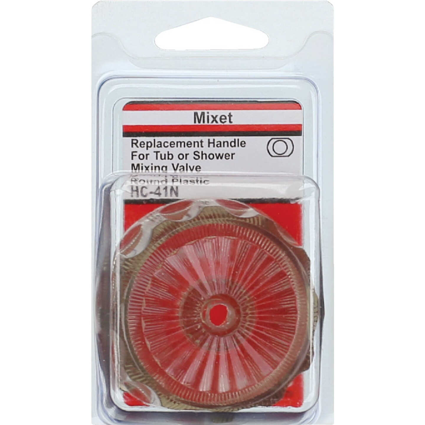 Lasco Mixet Round Single Lever Smoked Tub & Shower Handle Kit Image 2