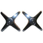 Lasco Price Pfister Hot & Cold Chrome Tub & Shower Handle Kit (2-Pack) Image 1