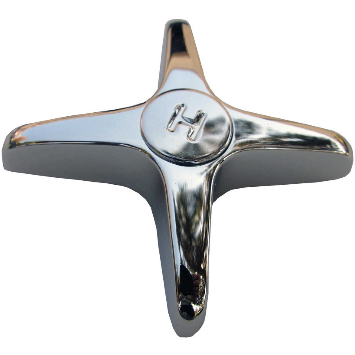 Lasco Price Pfister Beaux Art Hot Handle Chrome Tub & Shower Handle Kit Image 1