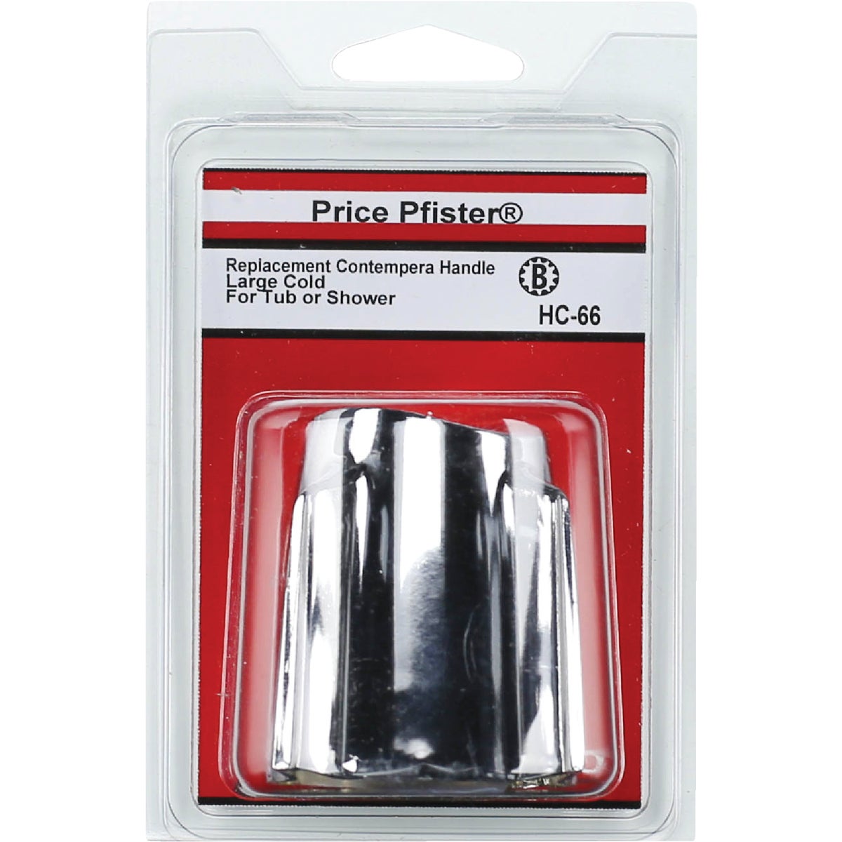 Lasco Price Pfister Contemporary Cold Knob Large Tub & Shower Handle Kit Image 2