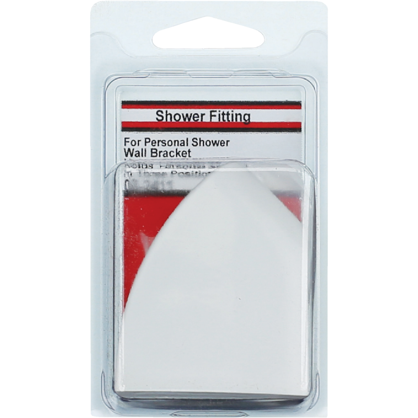 Lasco White Plastic 3-Position Wall Mount Shower Bracket Image 2