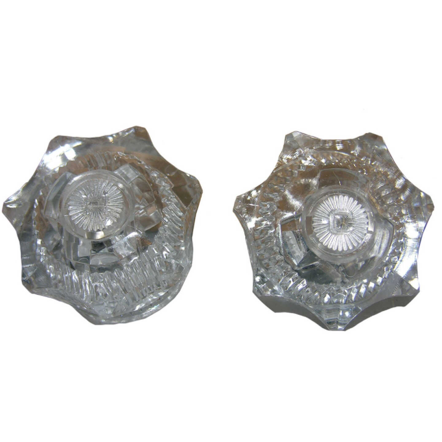 Lasco Universal Hot & Cold Clear Tub & Shower Handle Kit Image 1