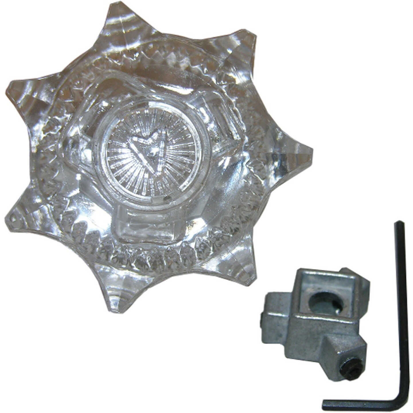 Lasco Universal Diverter Clear Tub & Shower Handle Kit Image 1