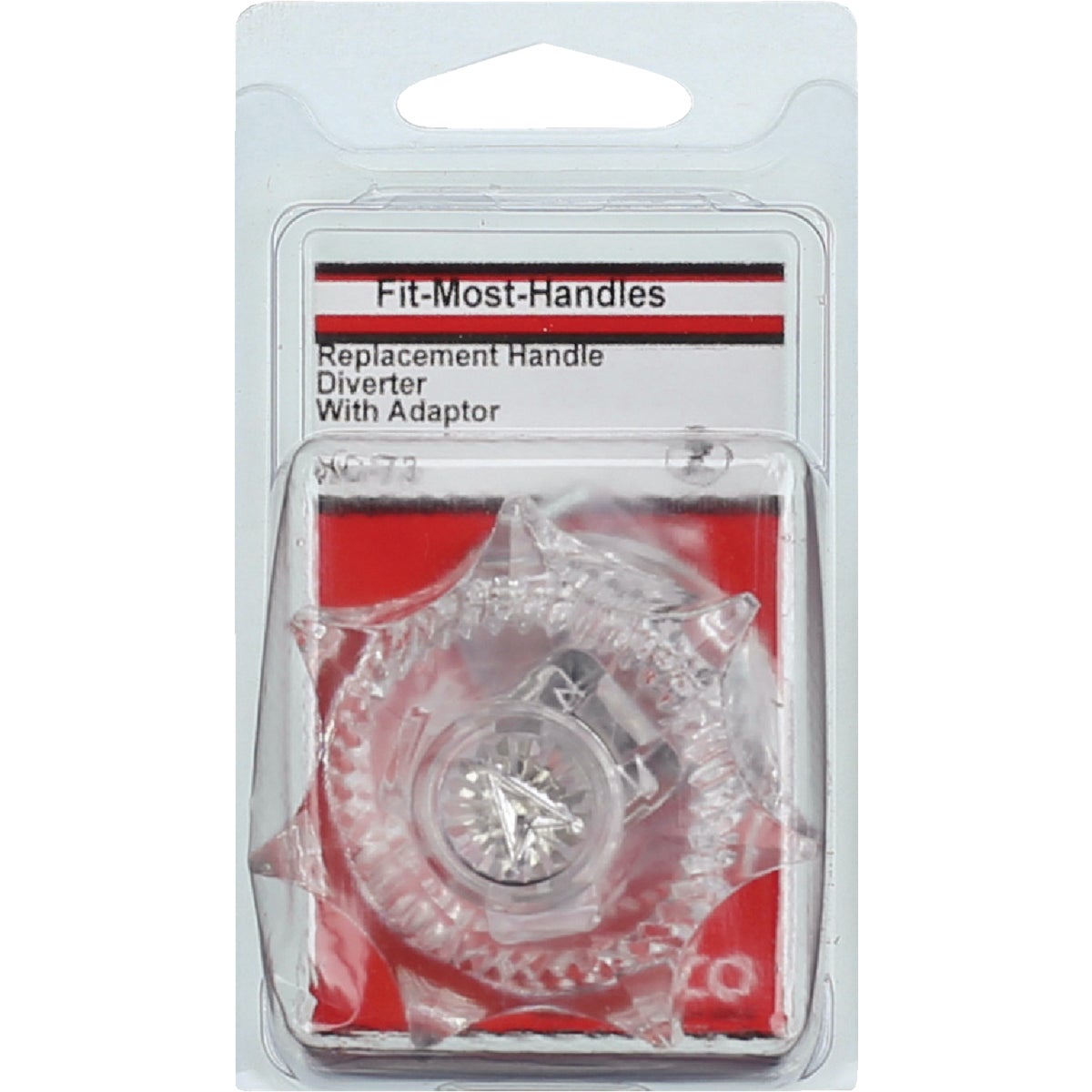 Lasco Universal Diverter Clear Tub & Shower Handle Kit Image 2