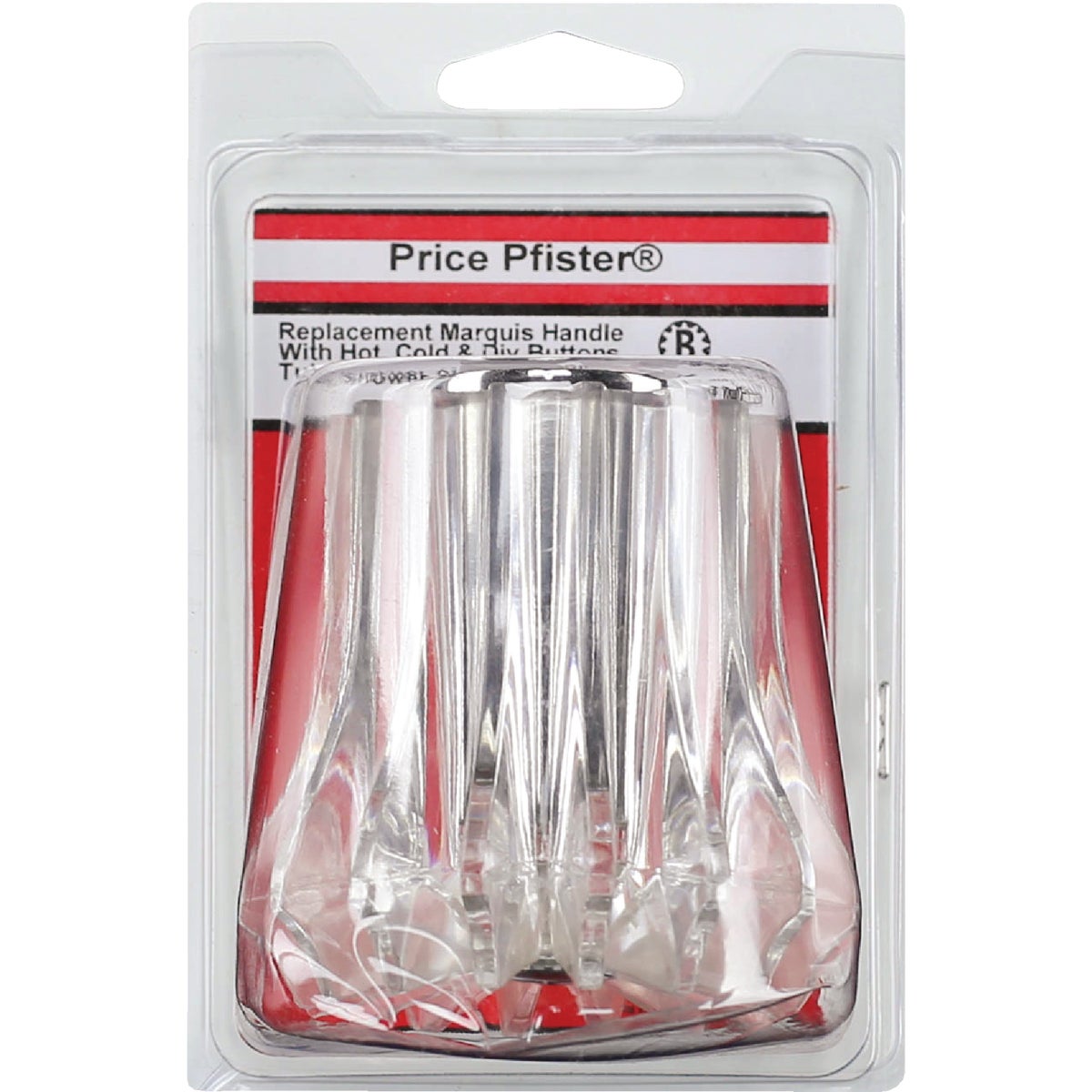 Lasco Price Pfister Marquis Hot, Cold or Diverter Large Tub & Shower Handle Kit Image 2