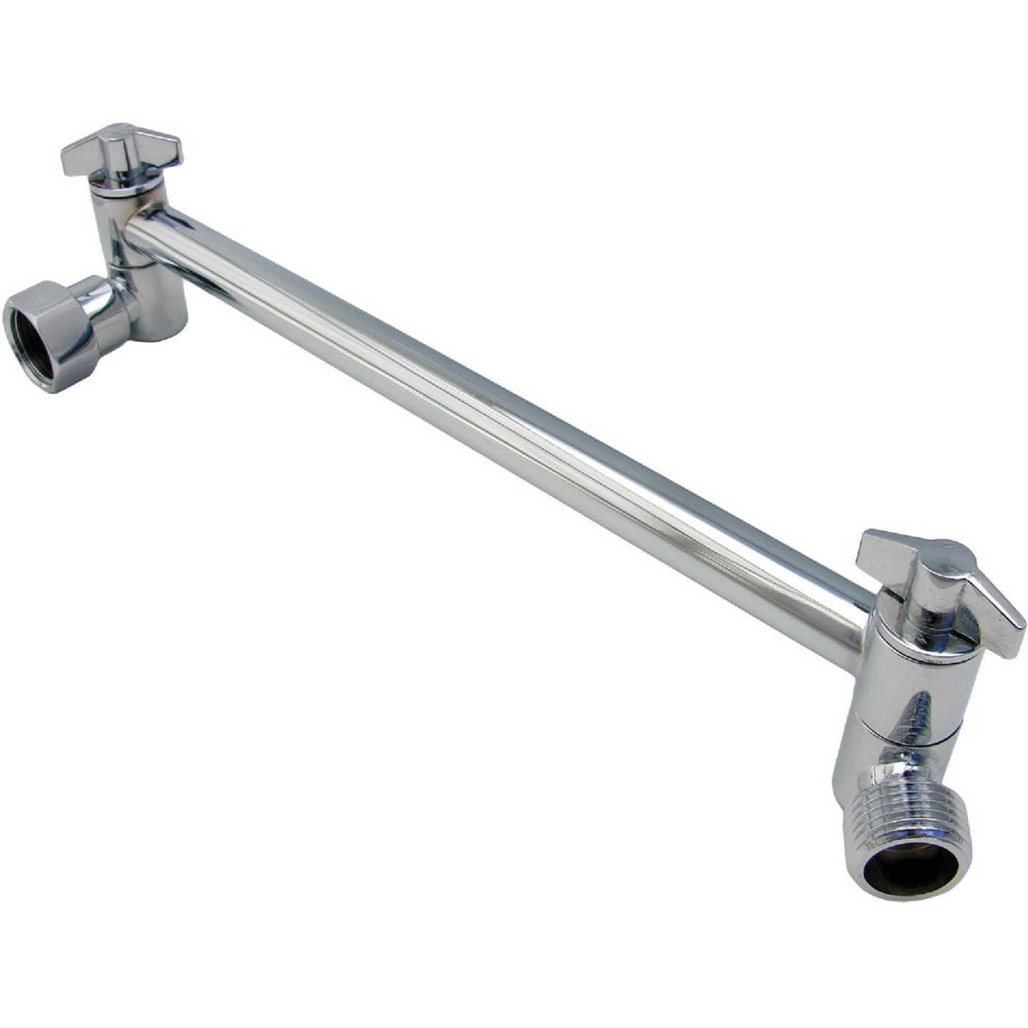 Lasco 10 In. Chrome All-Direction Shower Arm Image 1
